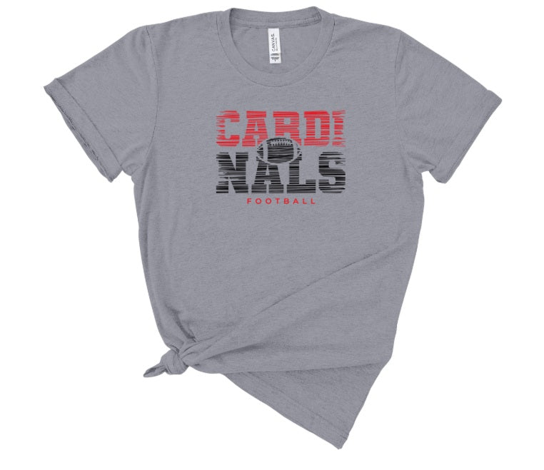 CARDS (YOUTH) *PRE-ORDER* Cardinals Football Lines (Red+Black)