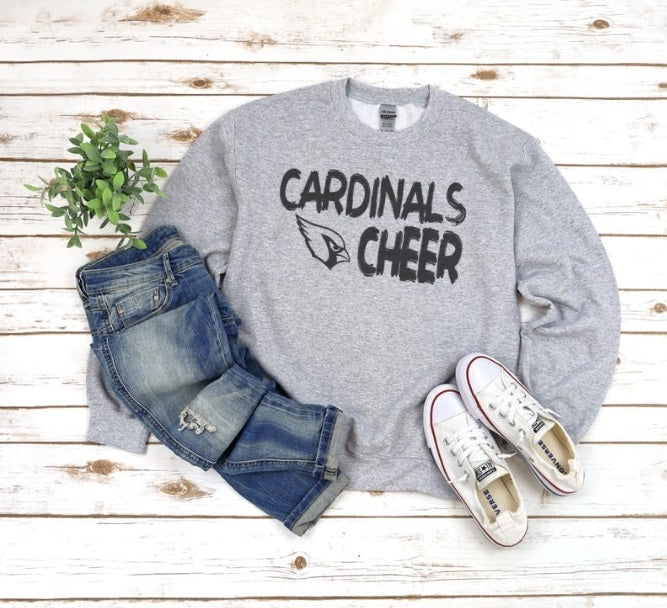 CARDS (YOUTH) *PRE-ORDER* Cheer - Cardinal Head Cheer