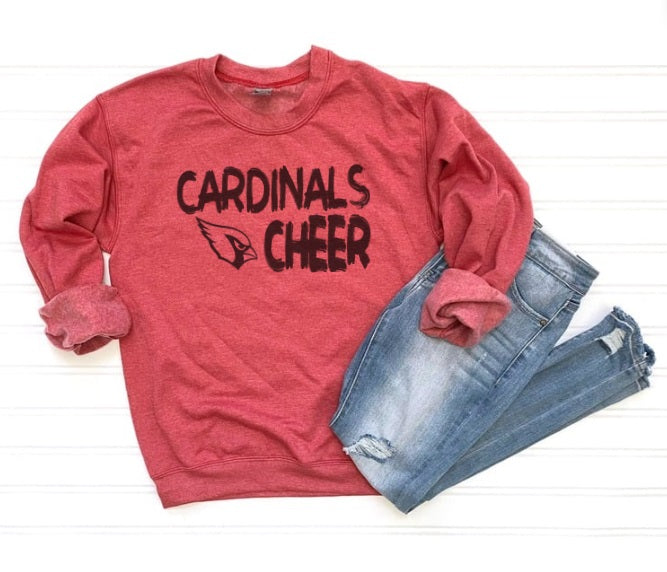 CARDS (ADULT) *PRE-ORDER* Cheer - Cardinal Head Cheer