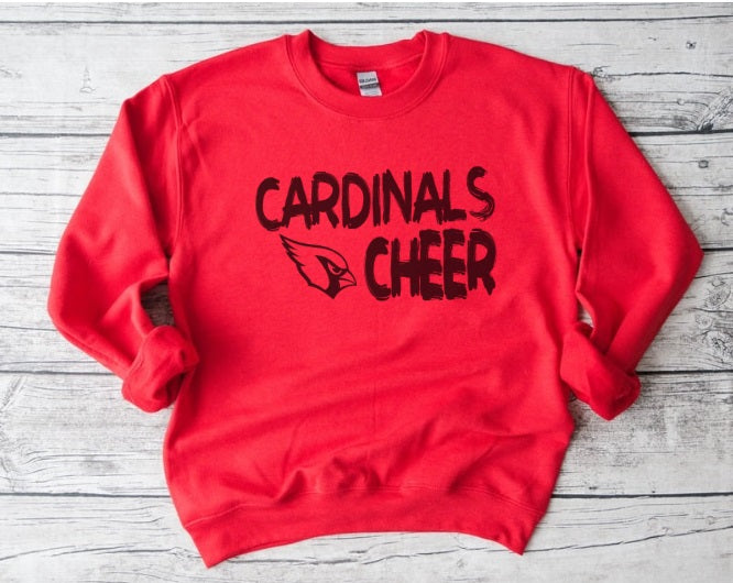 CARDS (ADULT) *PRE-ORDER* Cheer - Cardinal Head Cheer