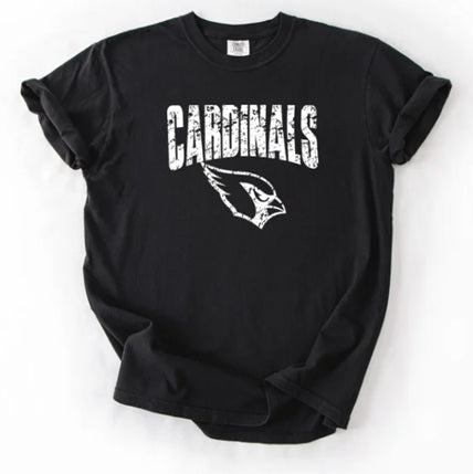 CARDS (Kiddos) | Cardinals Logo Distressed White