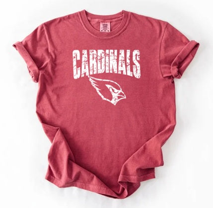 CARDS (Adults) | Cardinals Logo Distressed White