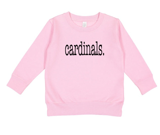 CARDS (TODDLER) *PRE-ORDER* Cardinal Period