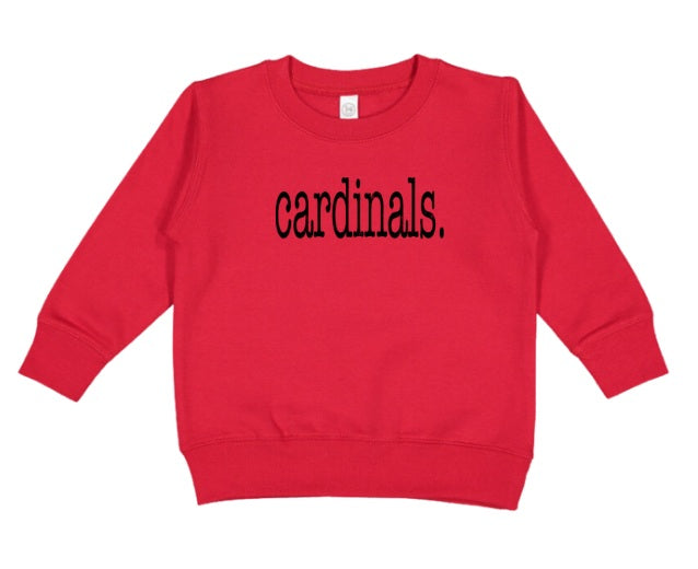 CARDS (TODDLER) *PRE-ORDER* Cardinal Period