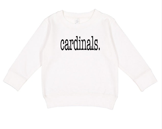 CARDS (TODDLER) *PRE-ORDER* Cardinal Period
