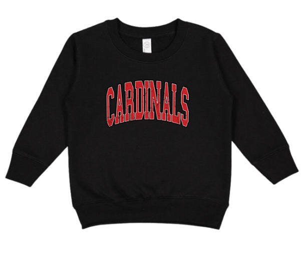 CARDS (TODDLER) *PRE-ORDER* Cardinals Red Distressed