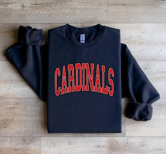 CARDS (YOUTH) *PRE-ORDER* Cardinals Red Distressed