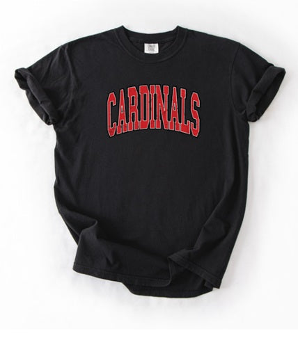 CARDS (Kiddos) | Cardinals Red Distressed