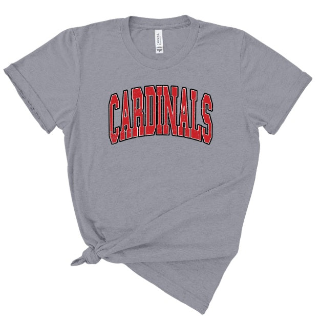 CARDS (YOUTH) *PRE-ORDER* Cardinals Red Distressed