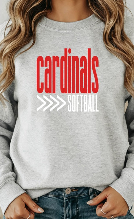 CARDS (ADULT) *PRE-ORDER* Cardinals Softball Tall