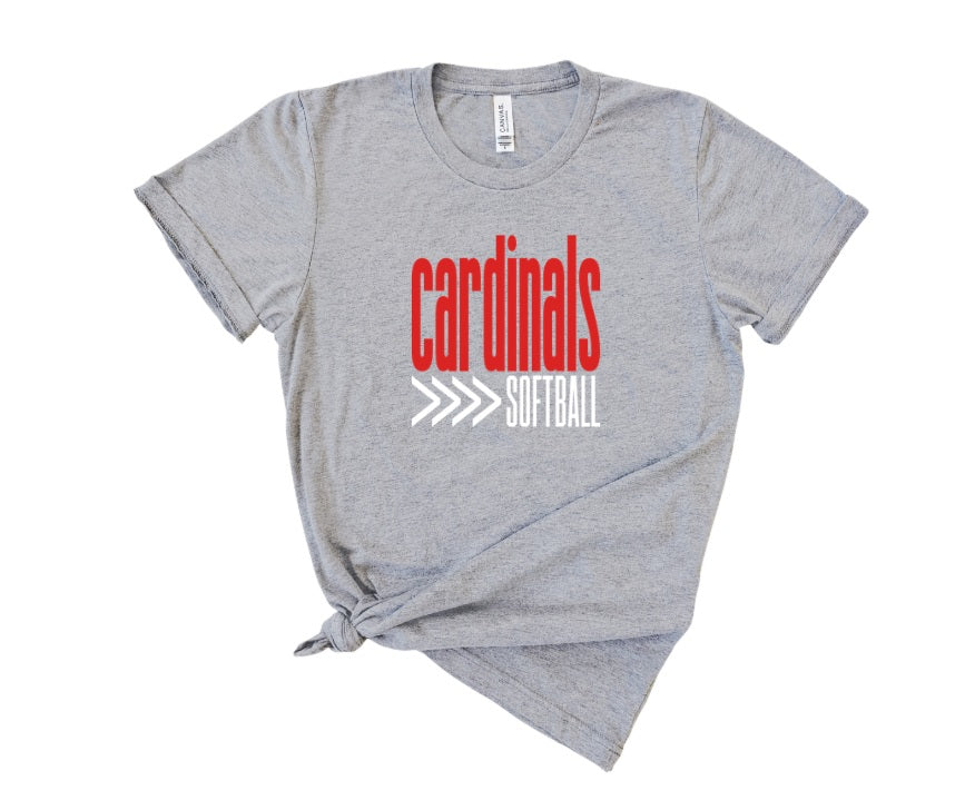 CARDS (ADULT) *PRE-ORDER* Cardinals Softball Tall