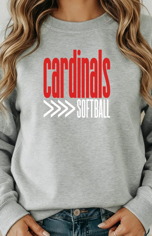 CARDS (ADULT) *PRE-ORDER* Cardinals Softball Tall