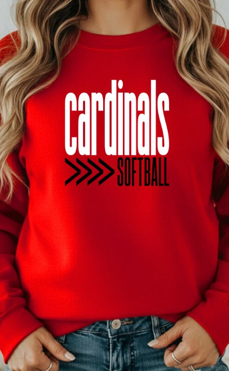 CARDS (YOUTH) *PRE-ORDER* Cardinals Softball Tall