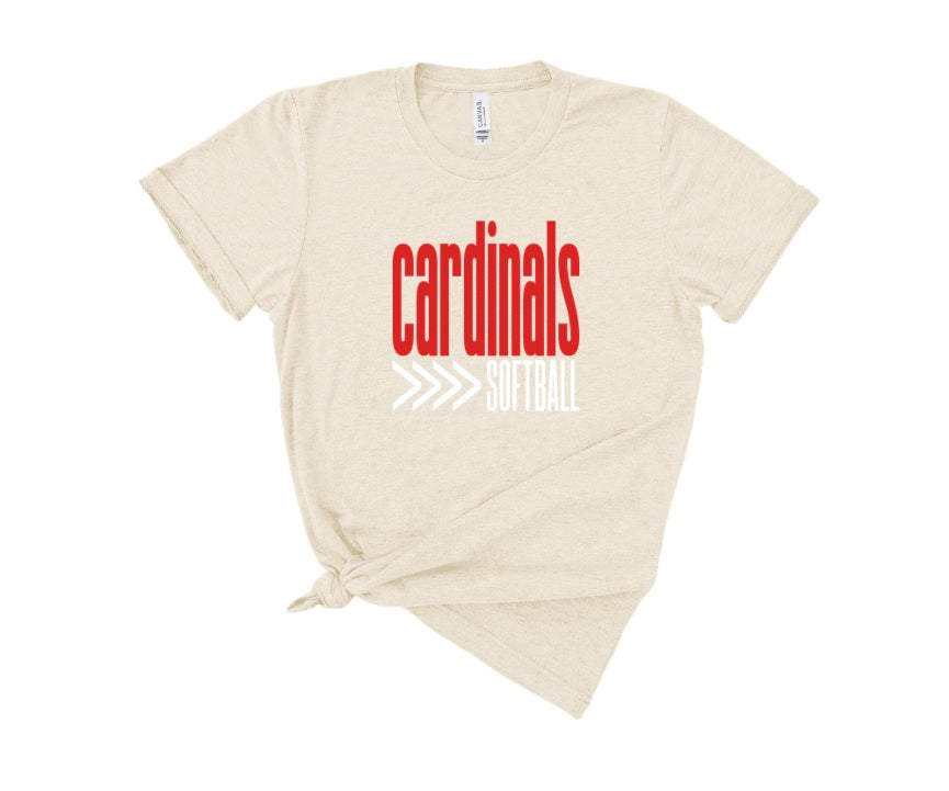 CARDS (ADULT) *PRE-ORDER* Cardinals Softball Tall