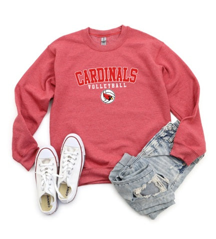 CARDS (Adults) | Cardinals Volleyball Ball Logo