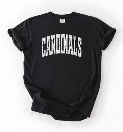 CARDS (Kiddos) | Cardinals White Distressed