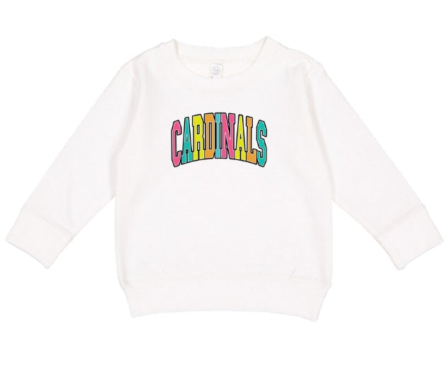 CARDS (TODDLER) *PRE-ORDER* Cardinals Color