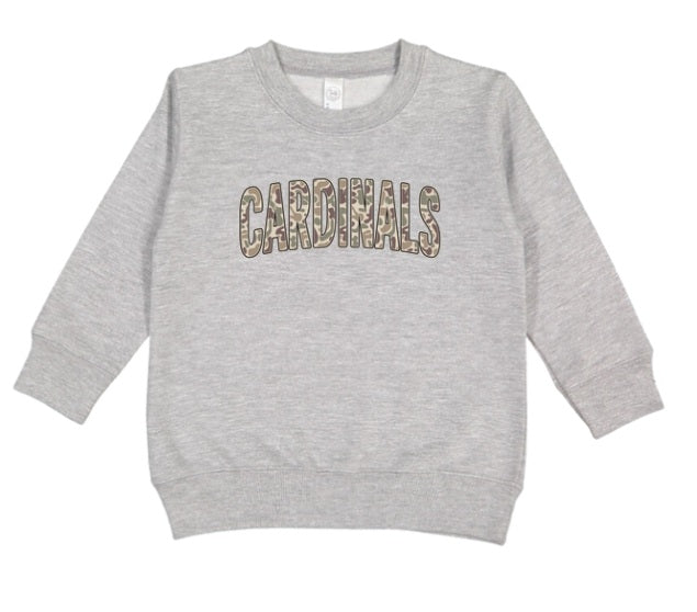 CARDS (TODDLER) *PRE-ORDER* Cardinal Camo