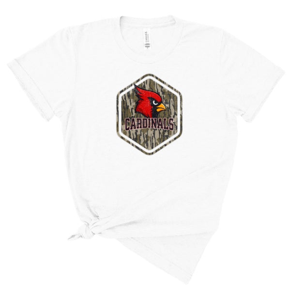 CARDS (YOUTH) *PRE-ORDER* Cardinal Camo Shape