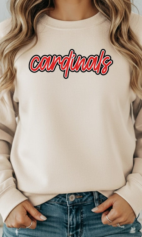 CARDS (ADULT) *PRE-ORDER* Cardinals Layered