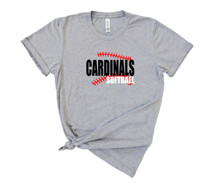 CARDS (ADULT) *PRE-ORDER* Cardinal Softball Stitches