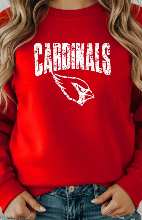 CARDS-NEW! (YOUTH) *PRE-ORDER* Cardinals with Logo Distressed