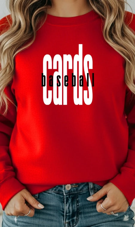 CARDS (YOUTH) *PRE-ORDER* Cards Baseball Tall