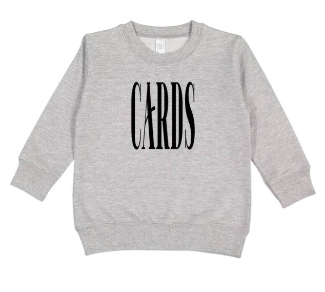 CARDS (TODDLER) *PRE-ORDER* Cards Extra Tall (black)