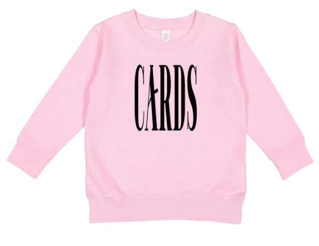 CARDS (TODDLER) *PRE-ORDER* Cards Extra Tall (black)