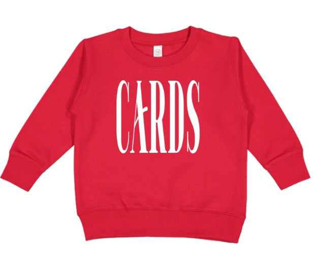 CARDS (TODDLER) *PRE-ORDER* Cards Extra Tall (white)