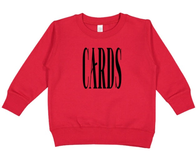 CARDS (TODDLER) *PRE-ORDER* Cards Extra Tall (black)