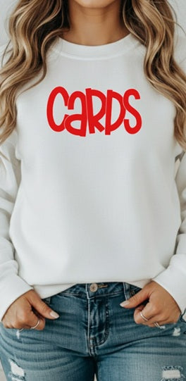 CARDS (Adults) | Cards Fun Font