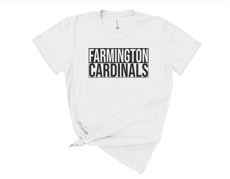 CARDS (YOUTH) *PRE-ORDER* Farmington Cardinals Blocks