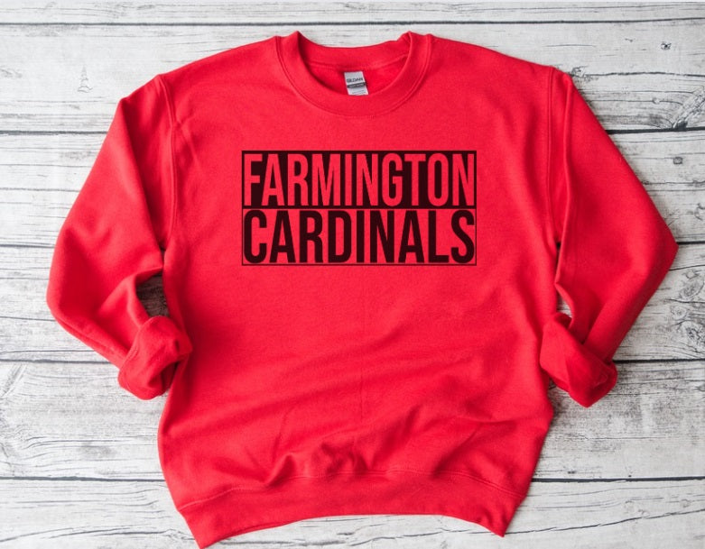 CARDS (YOUTH) *PRE-ORDER* Farmington Cardinals Blocks