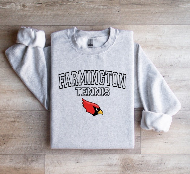 CARDS (ADULT) *PRE-ORDER* Farmington Tennis Logo