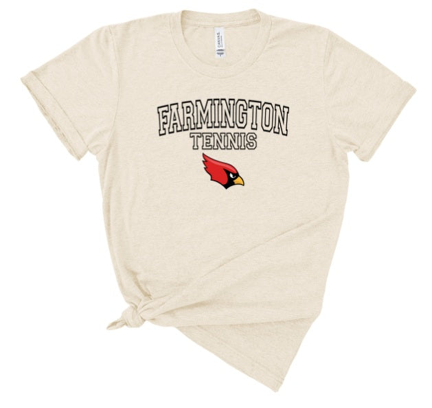 CARDS (ADULT) *PRE-ORDER* Farmington Tennis Logo