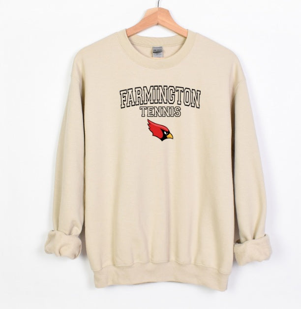 CARDS (ADULT) *PRE-ORDER* Farmington Tennis Logo