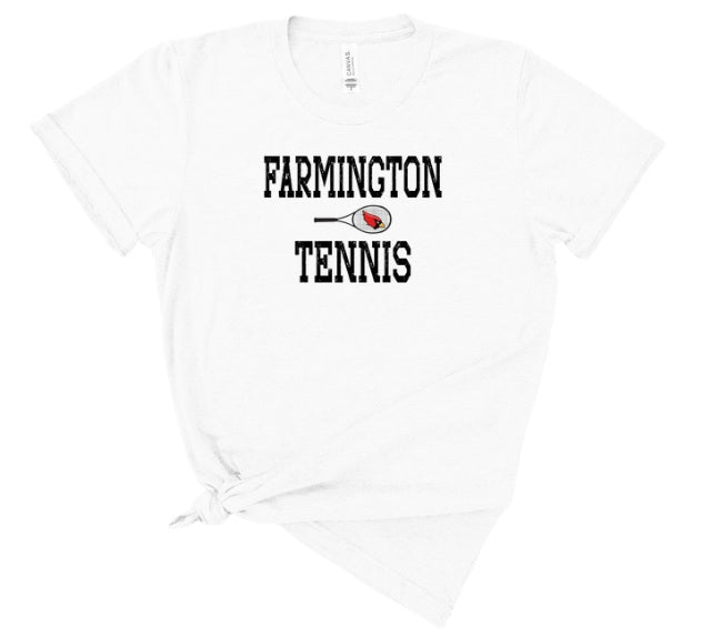 CARDS (ADULT) *PRE-ORDER* Farmington Tennis Racket