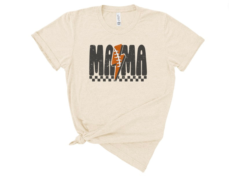 BALLIN' FBALL (ADULT) *PRE-ORDER* Football Mama Checkered