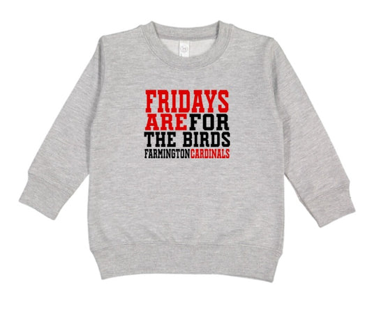 CARDS (TODDLER) *PRE-ORDER* Fridays Cardinals Football
