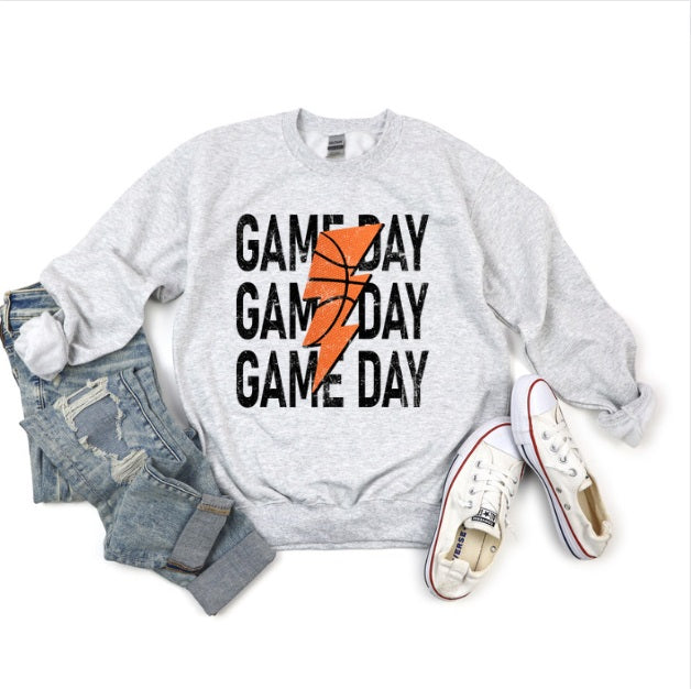 BALLIN' BBALL (ADULT) *PRE-ORDER* Basketball Game Day Stacked