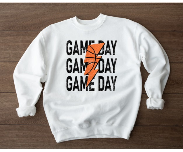 BALLIN' BBALL (ADULT) *PRE-ORDER* Basketball Game Day Stacked