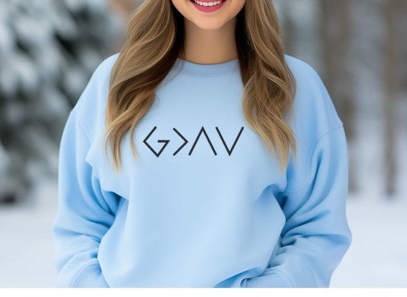 JESUS (ADULT) *PRE-ORDER* God is Greater Symbols