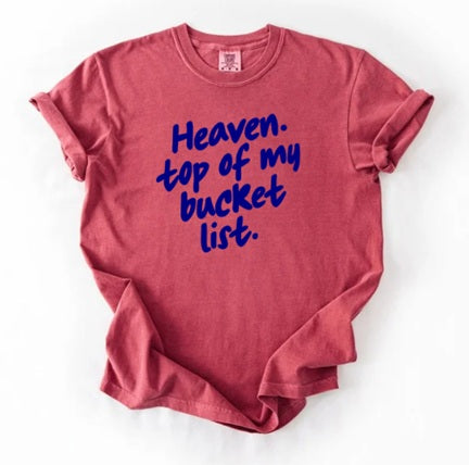 JESUS (Adults) | Heaven Bucket List - Blue