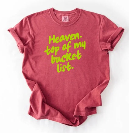 JESUS (Adults) | Heaven Bucket List - Green