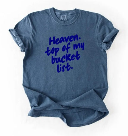 JESUS (Adults) | Heaven Bucket List - Blue