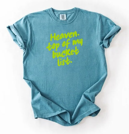 JESUS (Adults) | Heaven Bucket List - Green