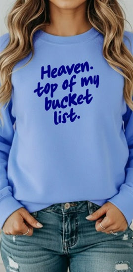 JESUS (Adults) | Heaven Bucket List - Blue