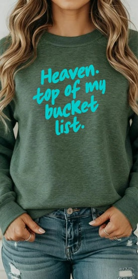 JESUS (Adults) | Heaven Bucket List - Teal