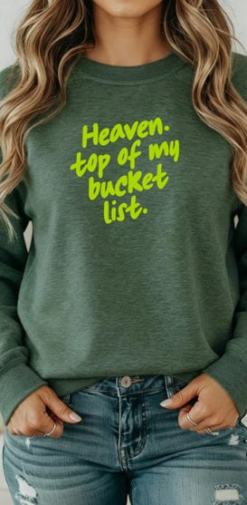 JESUS (Adults) | Heaven Bucket List - Green